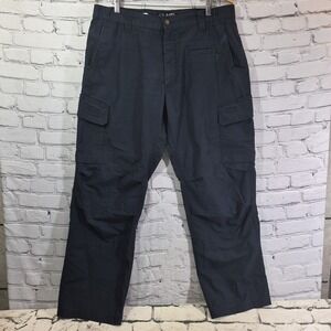 LAPG‎ Urban Ops Tactical Pants Navy Blue 36x32 Ripstop Cargo Grunge Outdoor